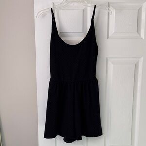 Wild Fable Black Eyelet Romper